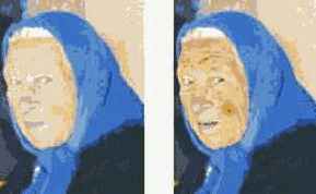 Готовый рисунок фрагмента после затемнения